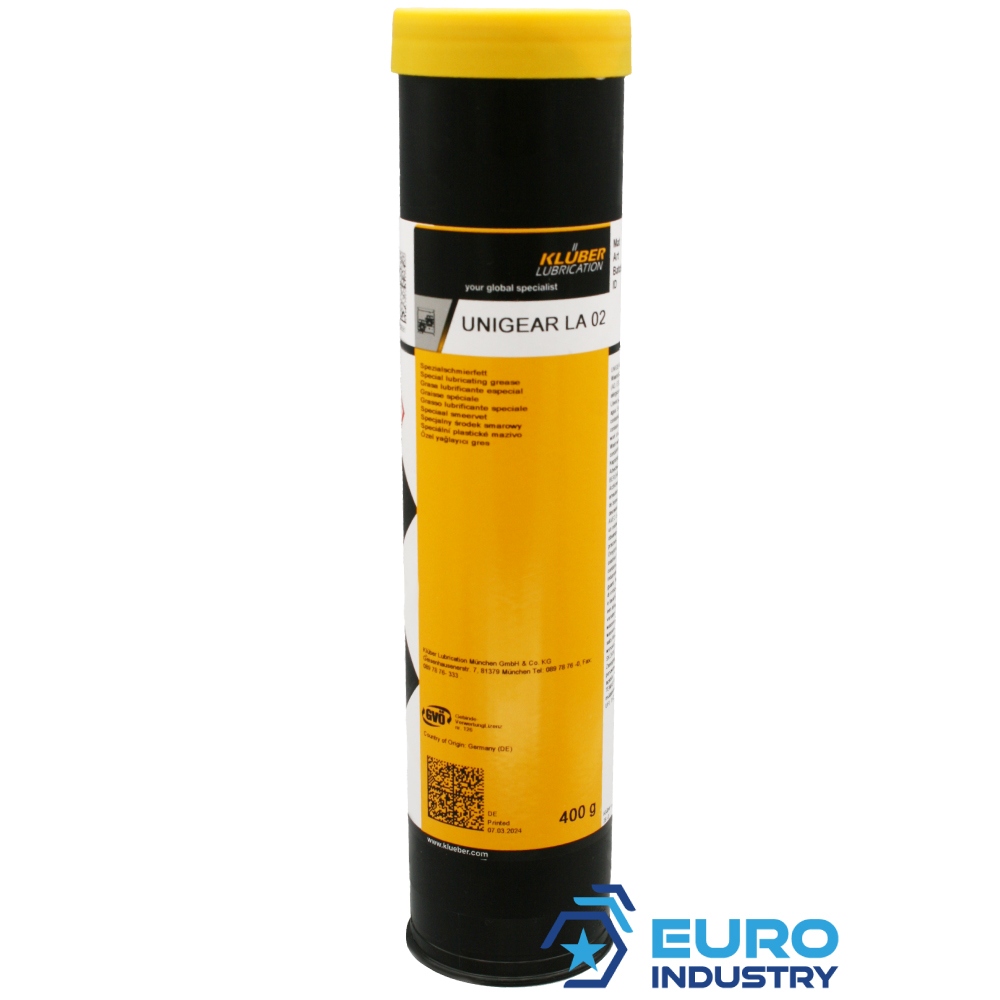 pics/Kluber/Copyright EIS/cartridge/UNIGEAR LA 02/kluber-unigear-la-02-gear-grease-nlgi-2-400g-cartridge-03.jpg